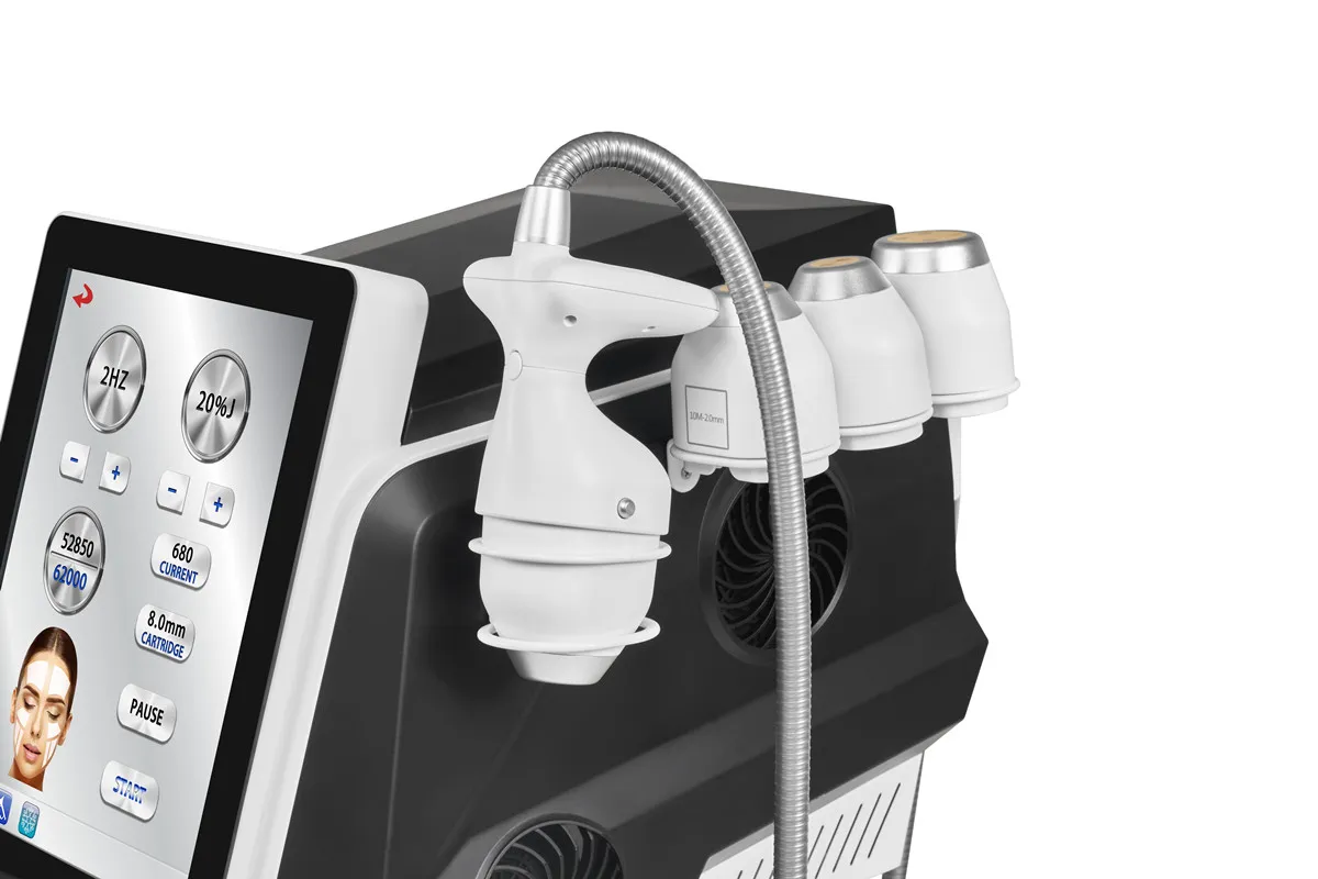 62000 Shots Hifu Cryo Slimming Body Contouring Frozen Hifu Machine for Skin Rejuvenation