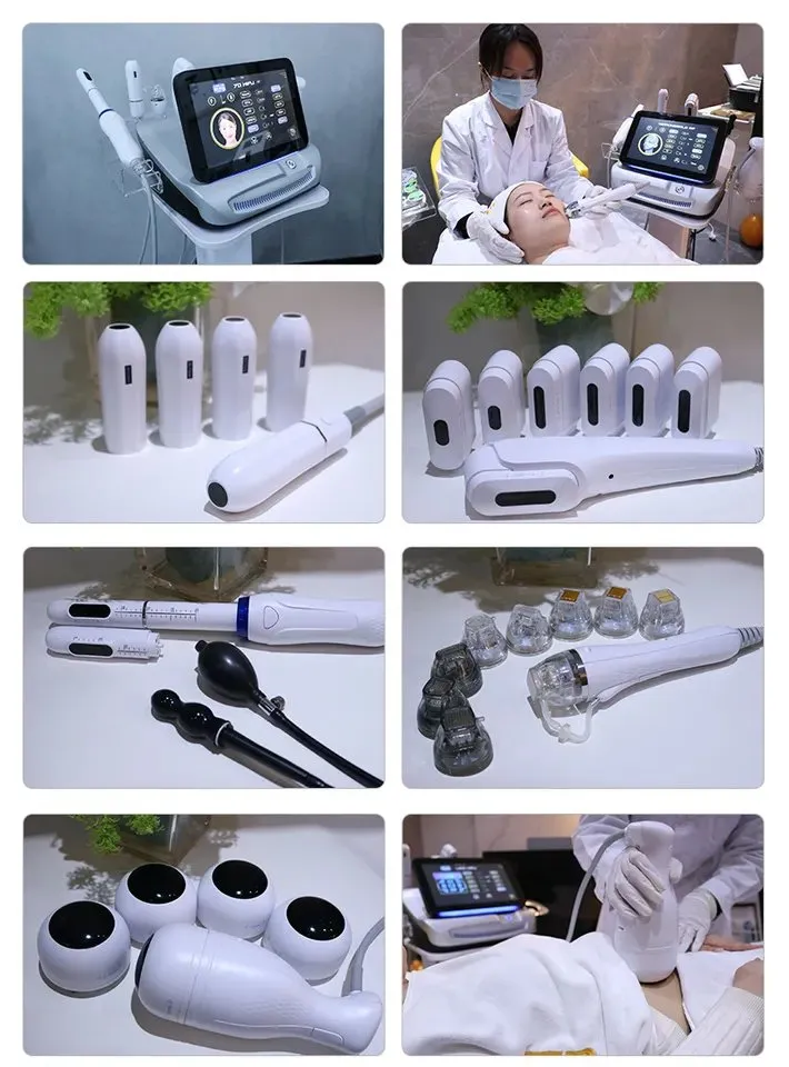 Anti-Aging Black Head Removal Mini Face Lift Painless Skin Tightening Hifu Machine