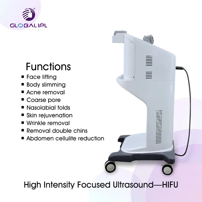 CE Approved Hifu Face Lift Machine with Hifu 8 Cartridges Hifu Face Care Body Slimming