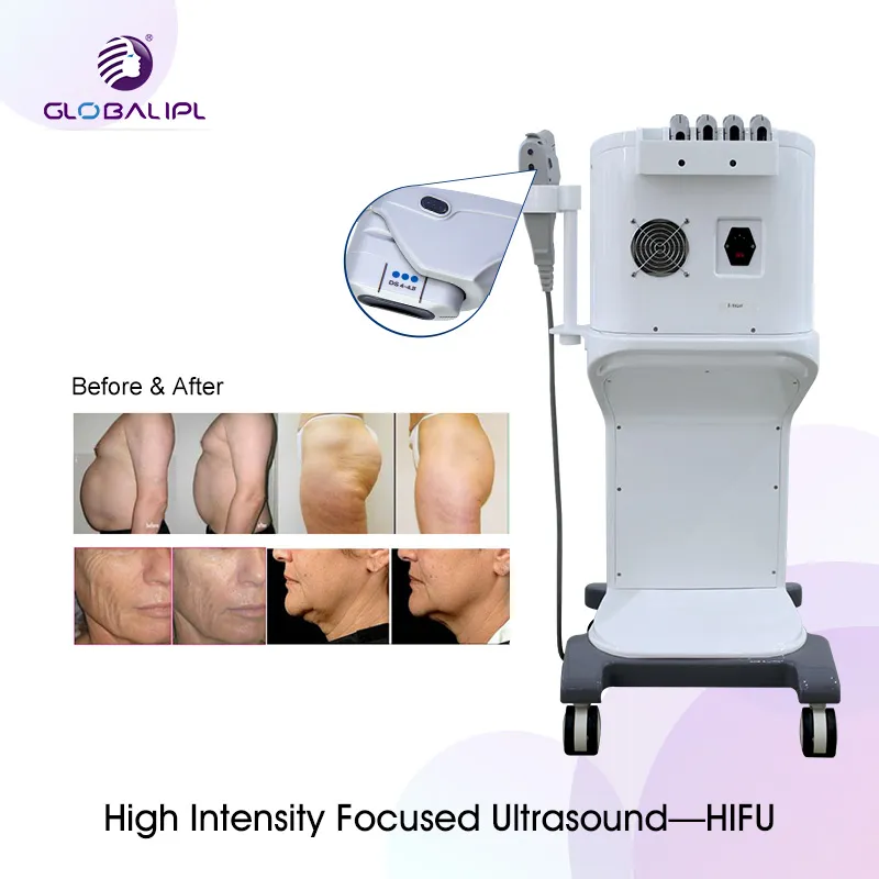 CE Approved Hifu Face Lift Machine with Hifu 8 Cartridges Hifu Face Care Body Slimming