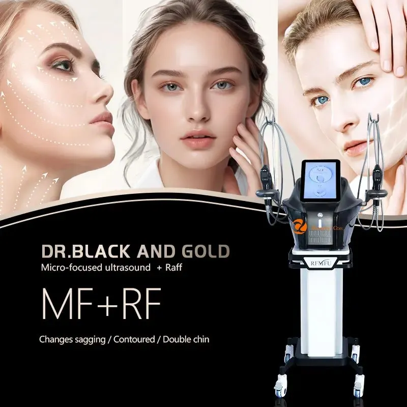 Hot Selling Hifu Vmax Mfu+RF+SD Dual System Device Anti Aging Face Care New Anti-Aging Wrinkle Removal Body Shaping Machine