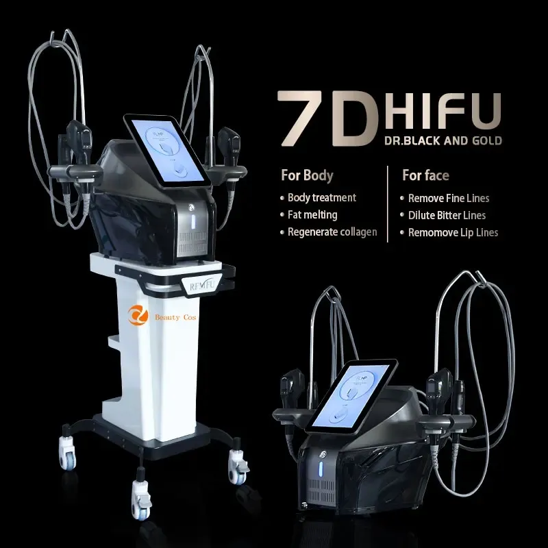 Hot Selling Hifu Vmax Mfu+RF+SD Dual System Device Anti Aging Face Care New Anti-Aging Wrinkle Removal Body Shaping Machine