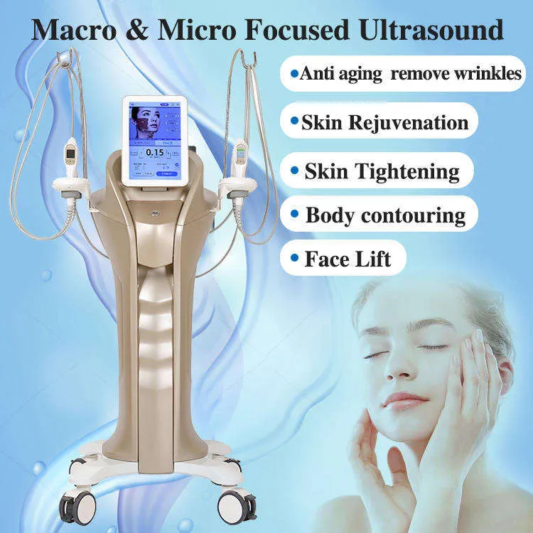 New Technology 2023 Skin Lifting Radio Frequency Skin Tightening New Doublo Gold Hifu Machine Korea with Vmax RF Mfu Face Lift 10d Hifu