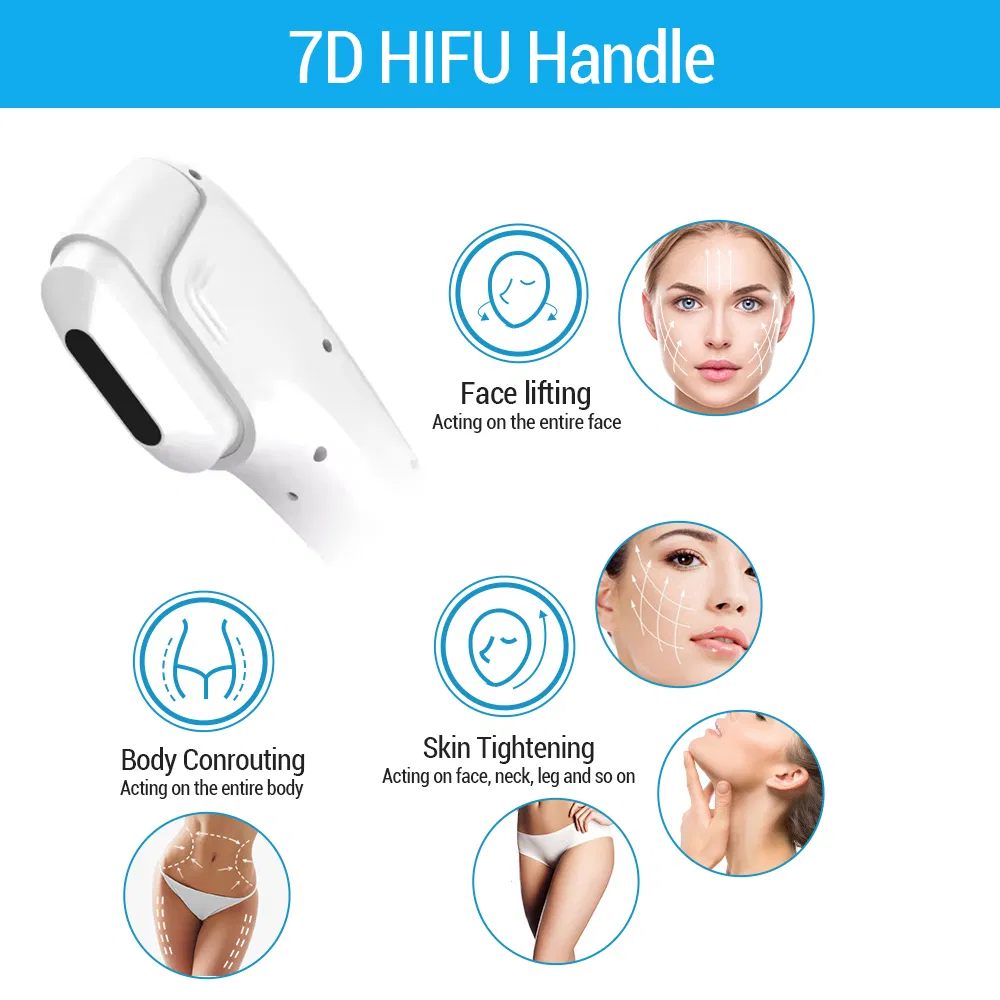 Professional 2 in 1 7D Face & Body Ultrasonic Vaginal Care Anti-Aging Hifu 7D Face Lifting Beauty Machine