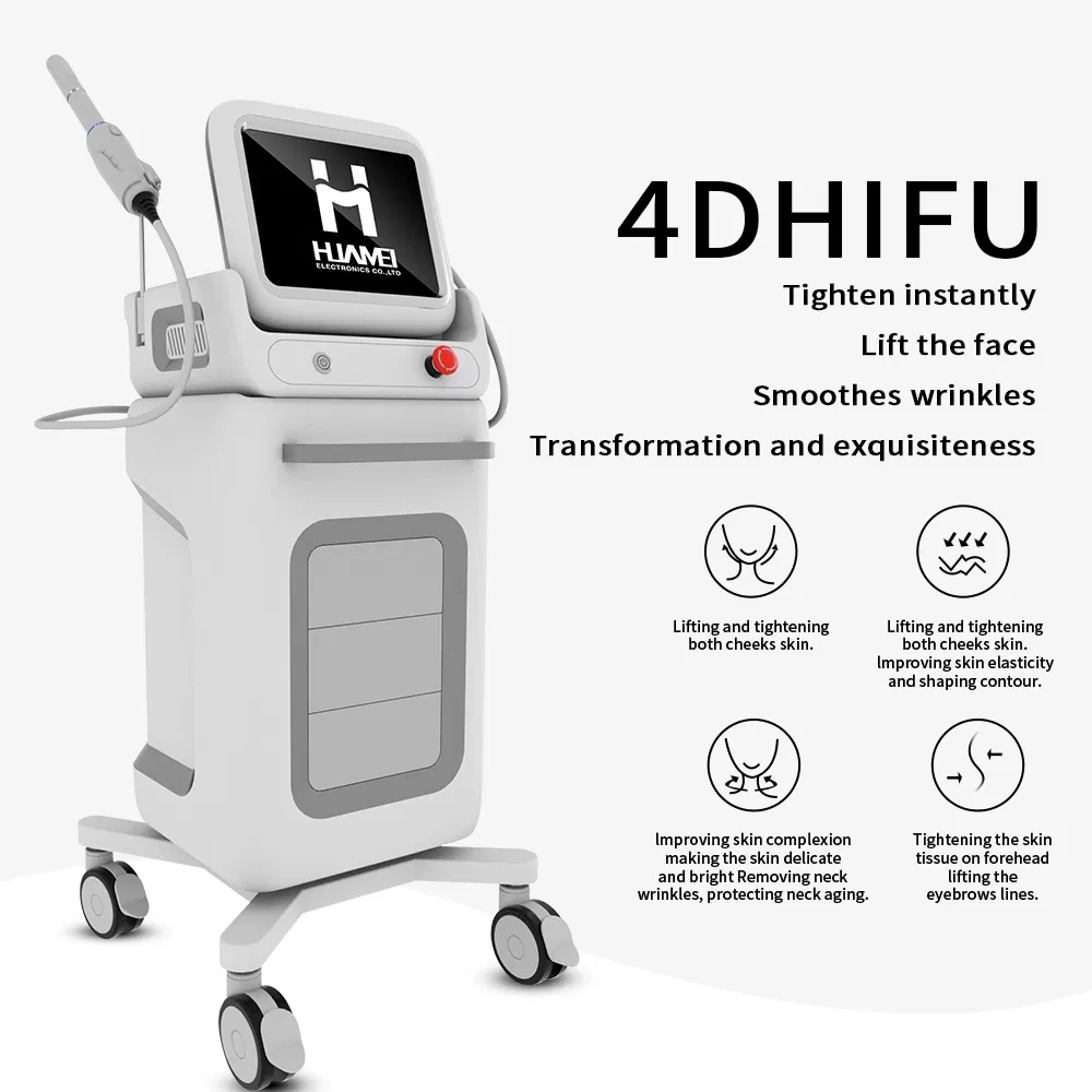 Professional Ultrasound Hifu Machine for Body Slimming Skin Tightening Anit-Aging Face Lifting