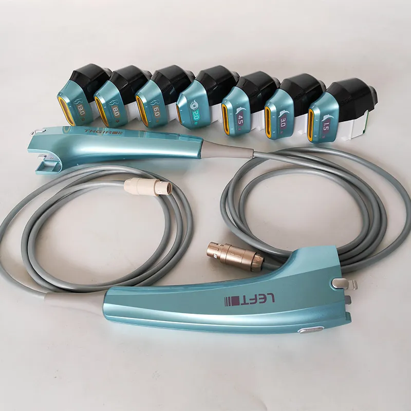 Skin Tightening Hifu Machine with 7 Cartridges for Face Lifting