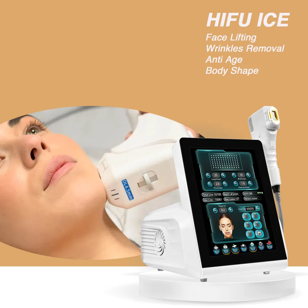 Smas Focus Professional Hifu Ice Machine for Body & Face